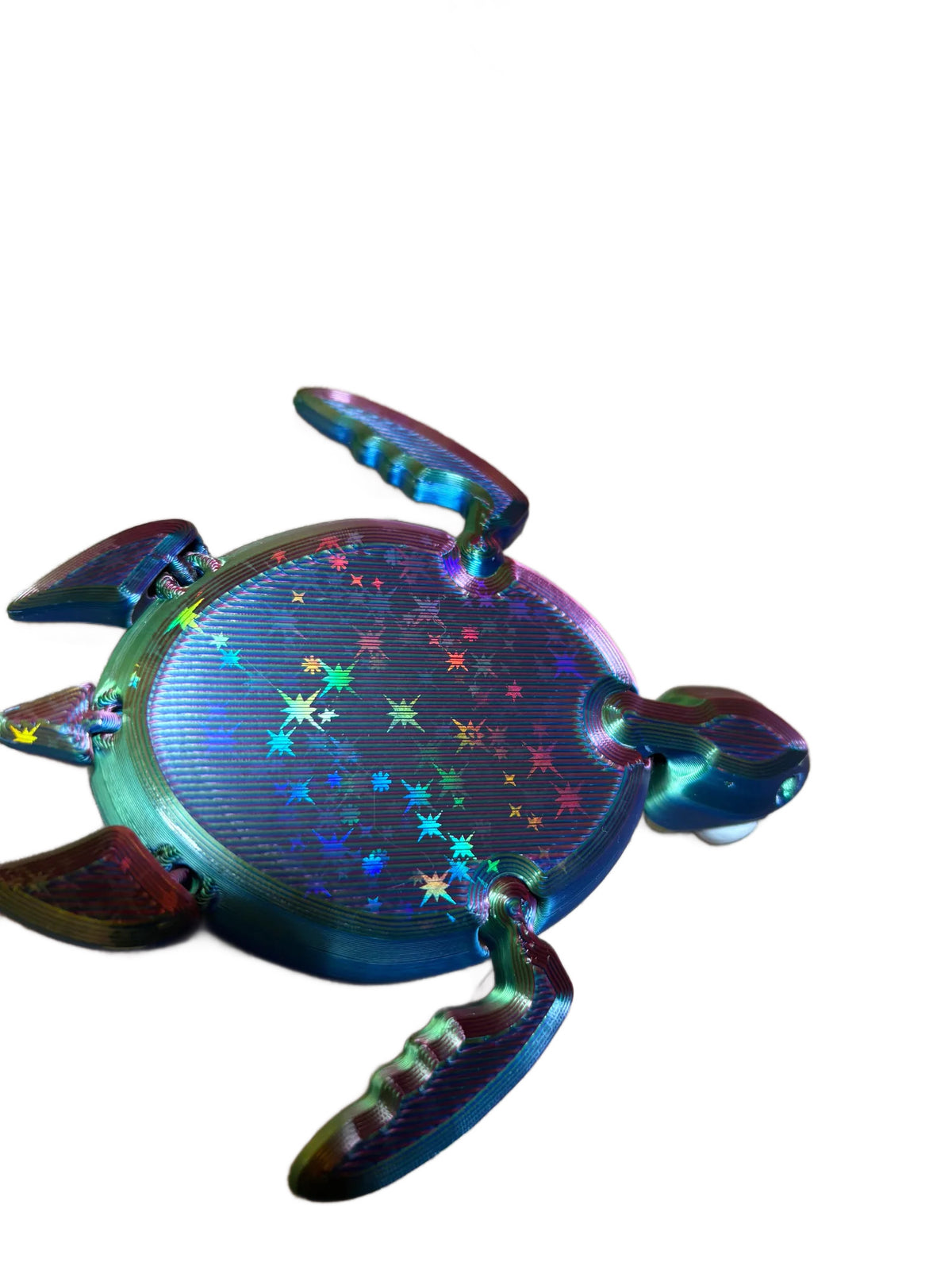 Deep Blue Fidget Turtle