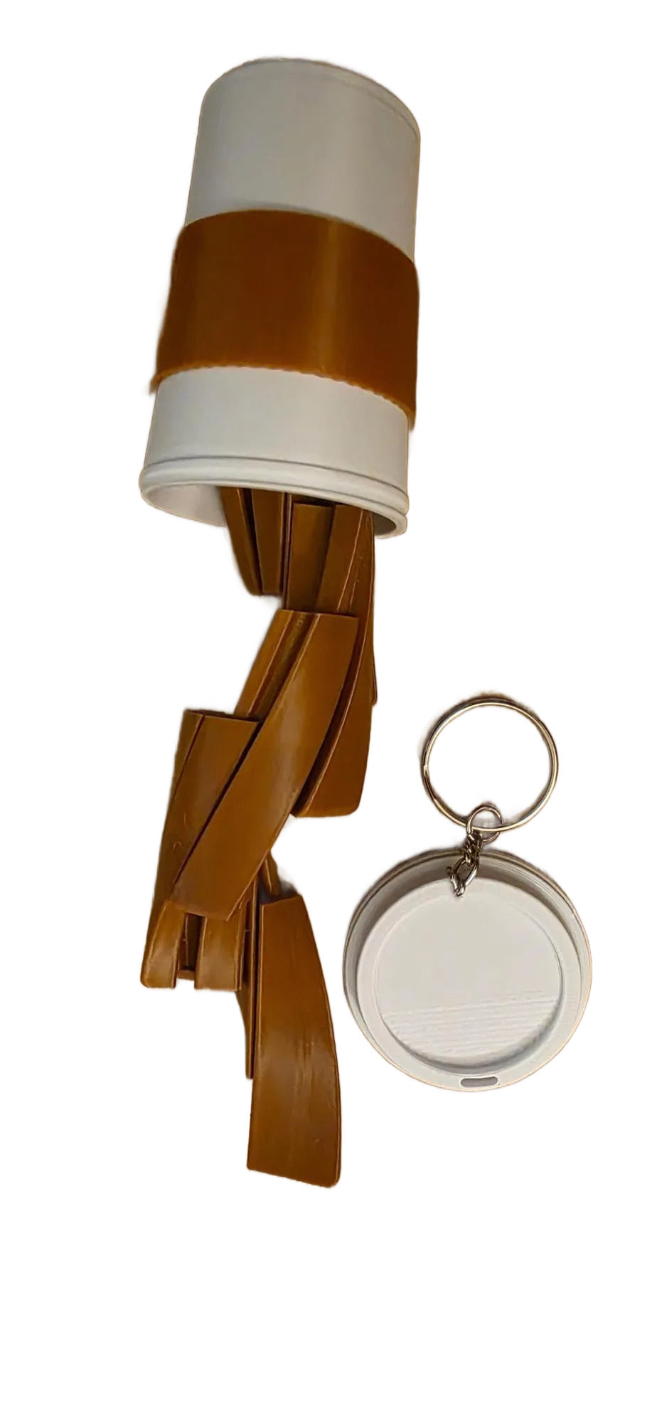 Fidget Coffee Cup Keychain