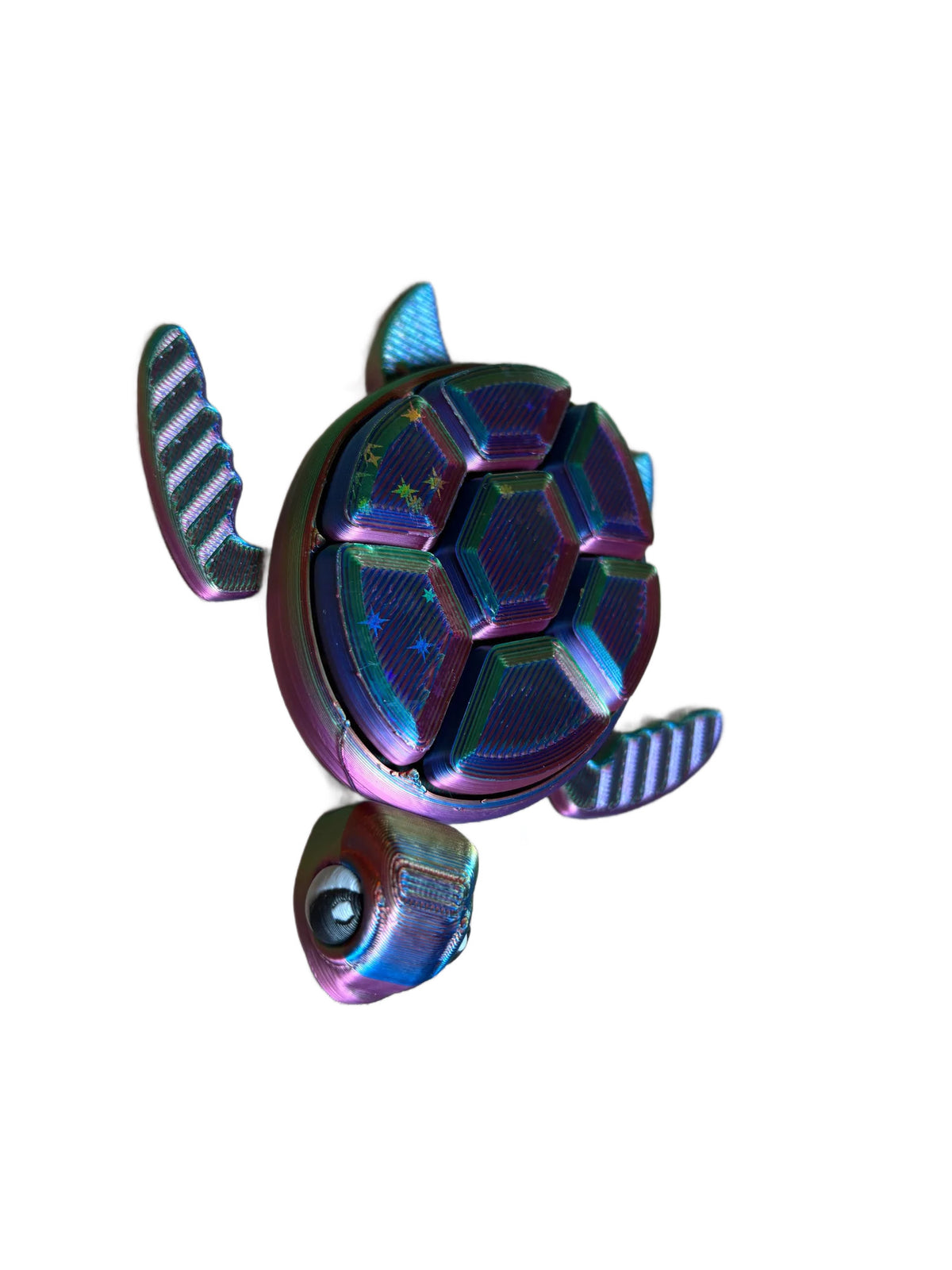 Deep Blue Fidget Turtle