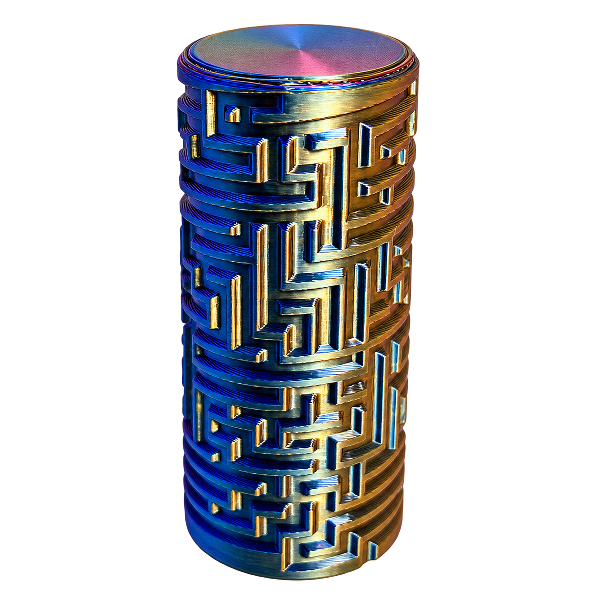 3D Printed Maze Sensory Roller – Textured Hand Fidget