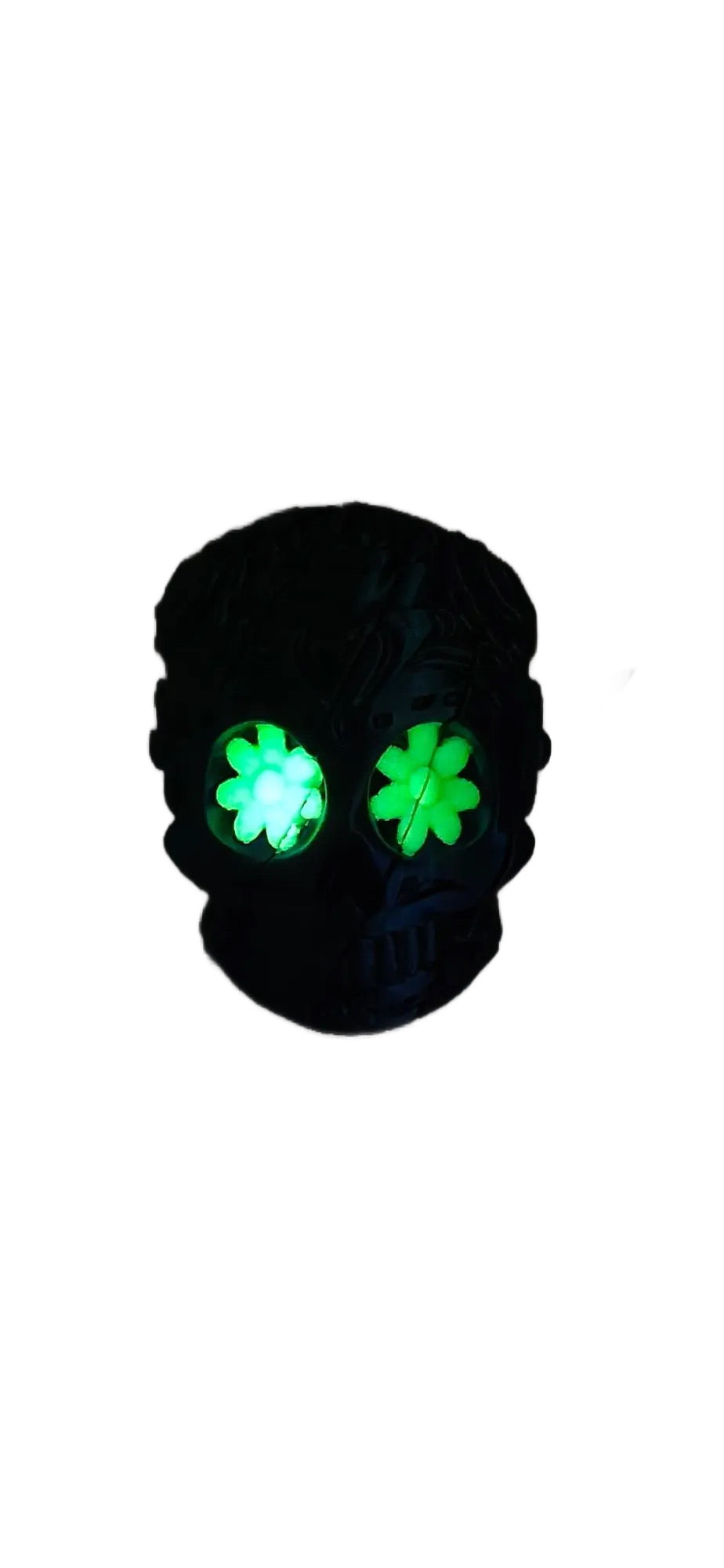 Glow in the Dark Sugar skull Twisty
