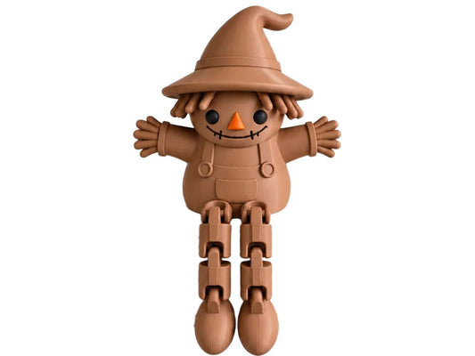 3D Printed Scarecrow Shelf Sitter – Cute Fall & Harvest Decor