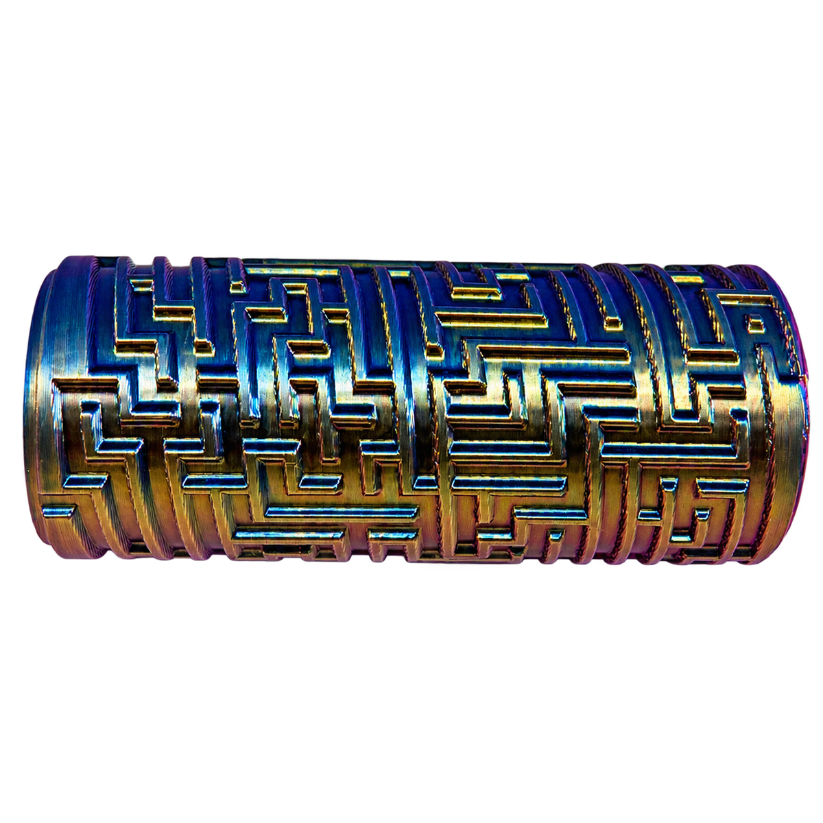 3D Printed Maze Sensory Roller – Textured Hand Fidget