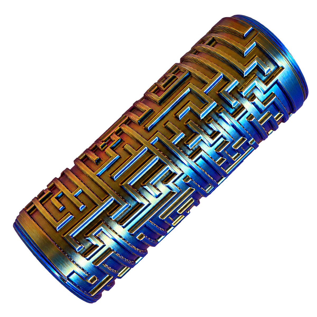 3D Printed Maze Sensory Roller – Textured Hand Fidget