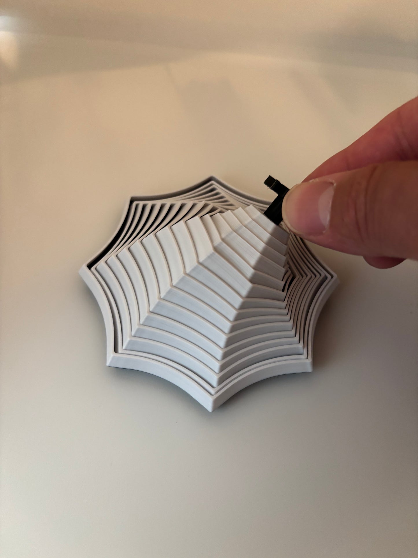 Spiderweb fidget spinner